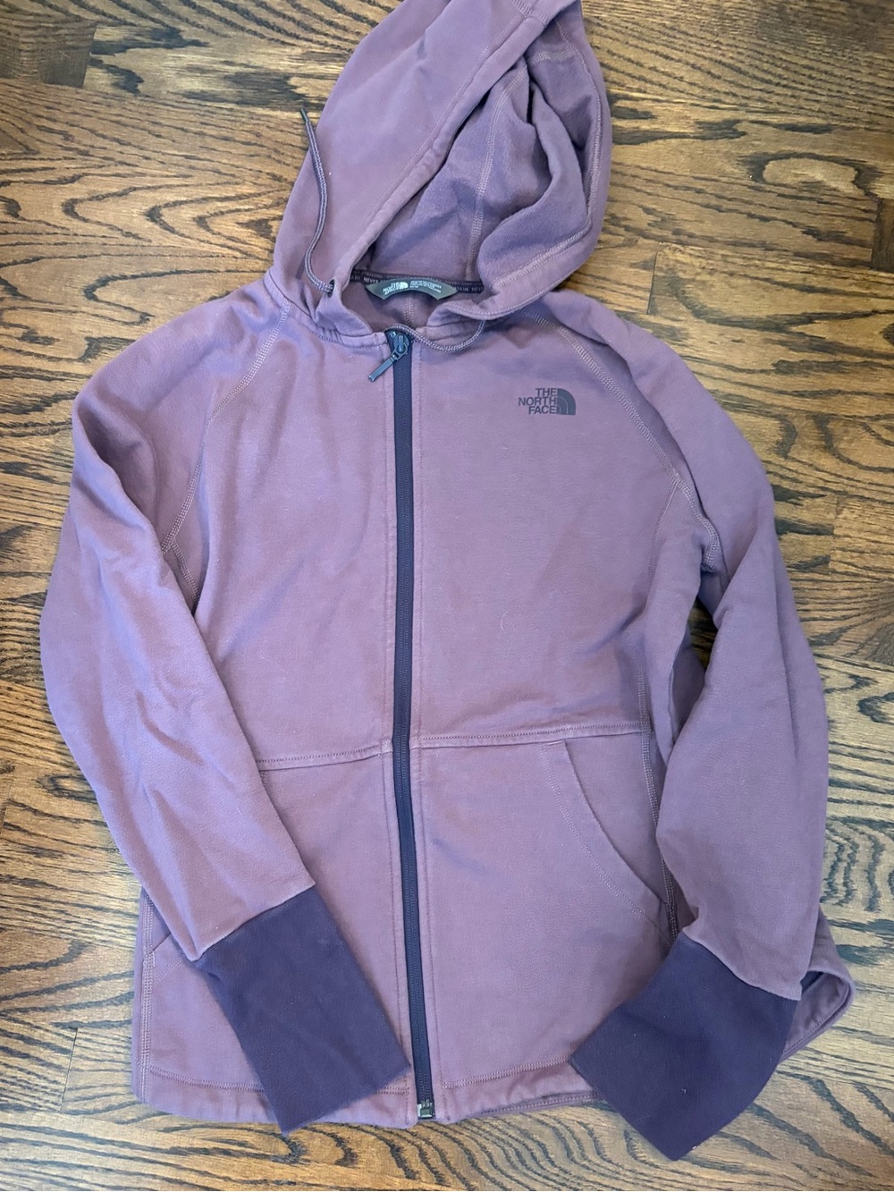 The North Face Women’s Purple Full-Zip Hoodie Jacket